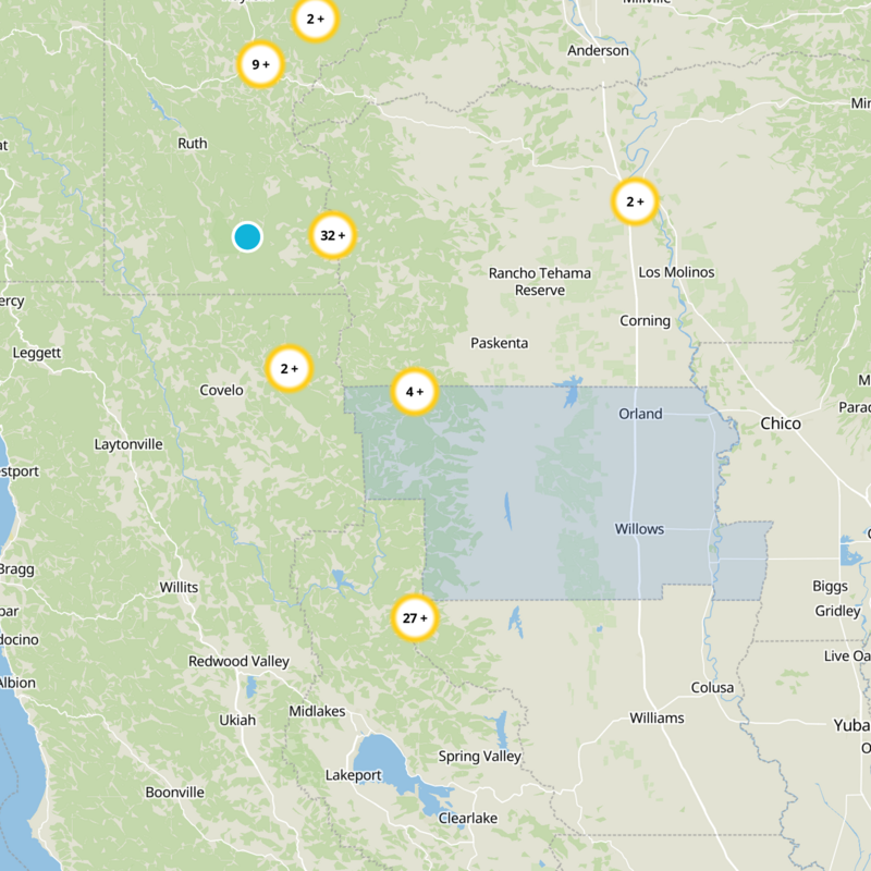 Glenn County Static Map