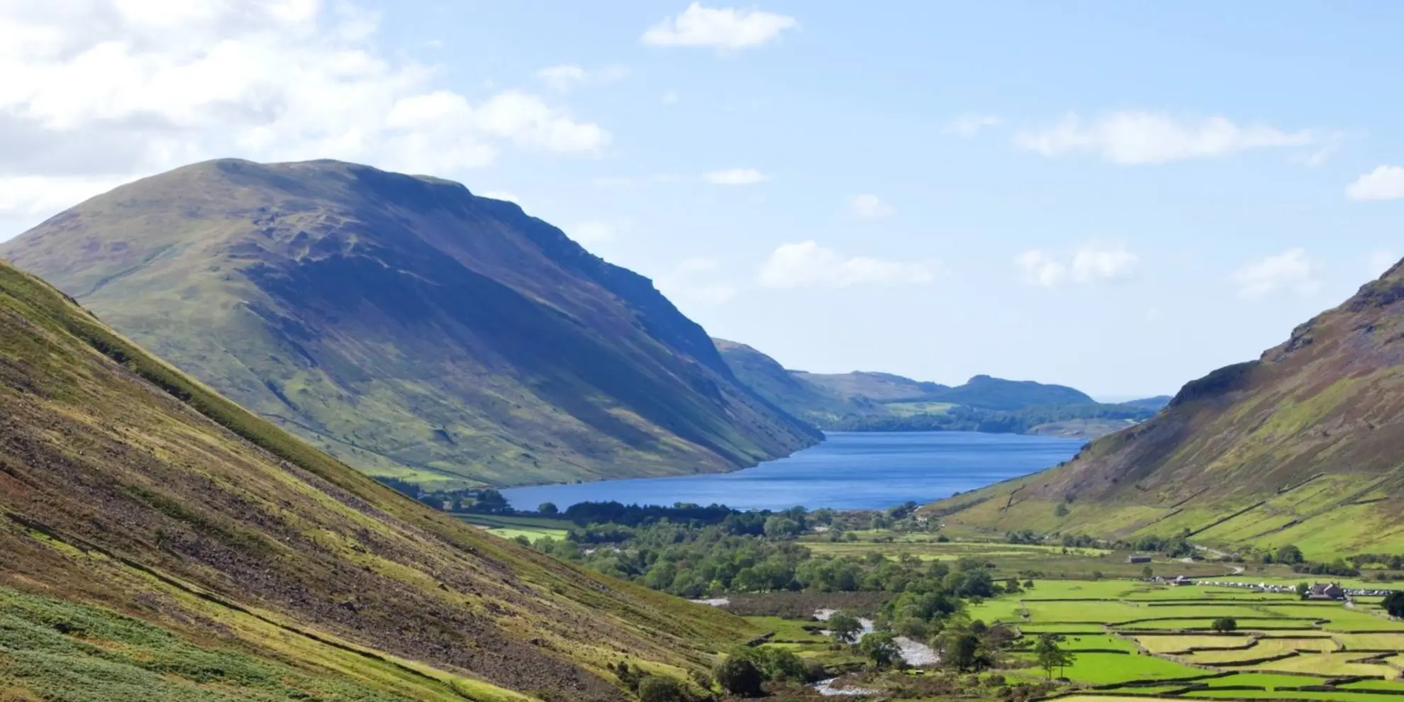 An image depicting the trail Pillar Trail from Wasdale Head and its surrounding area.