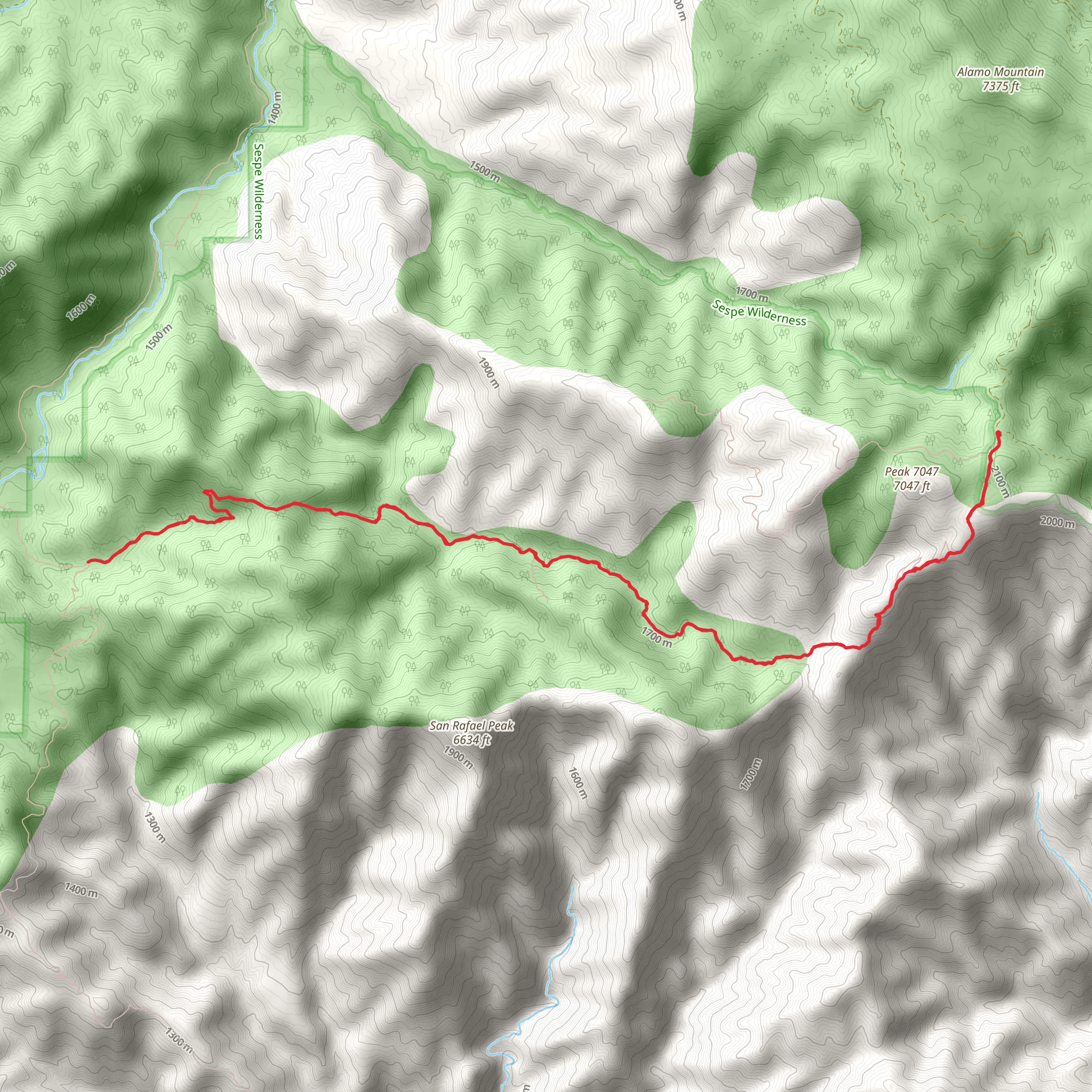 Little Mutau Trail mobile static map