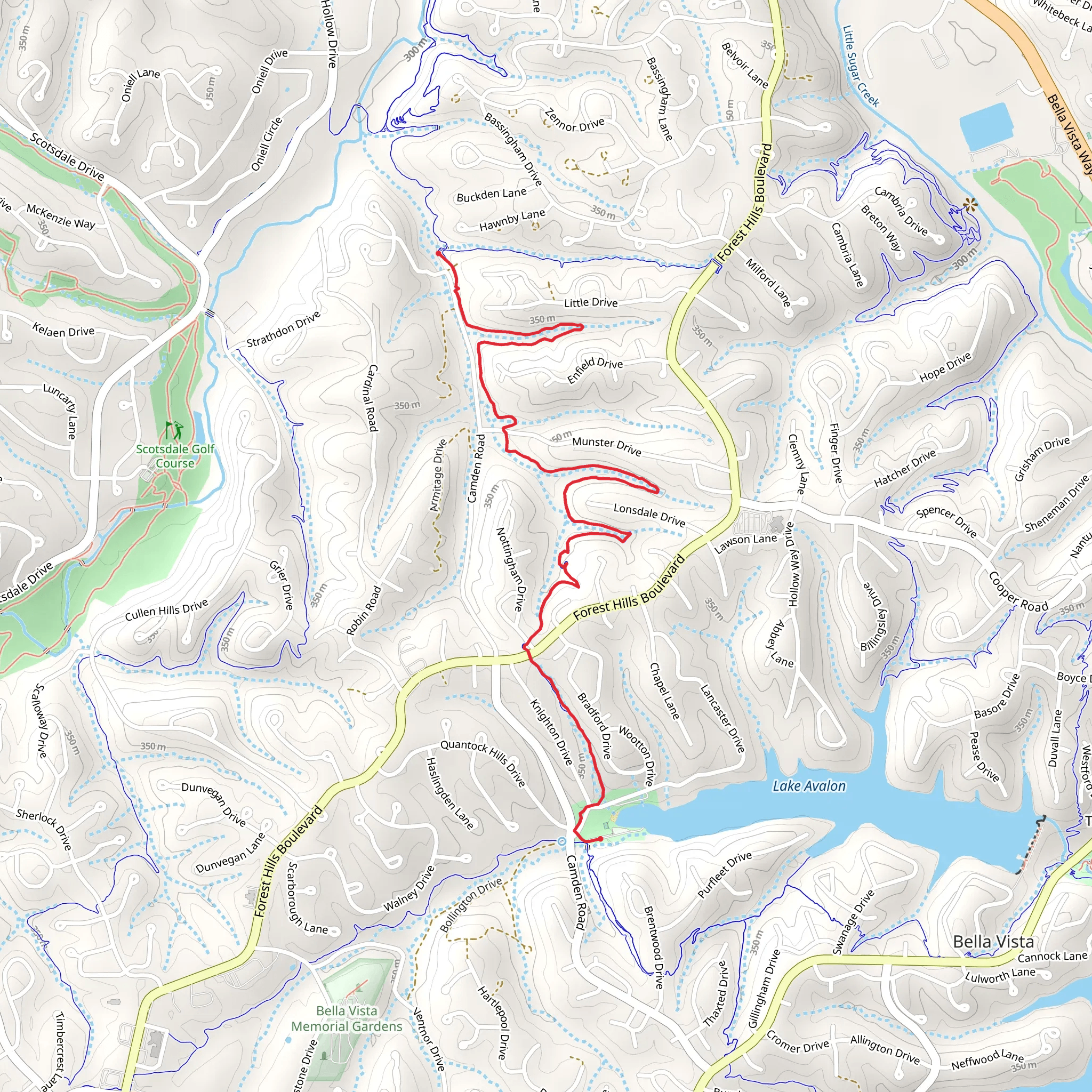 Bamboozled mobile static map