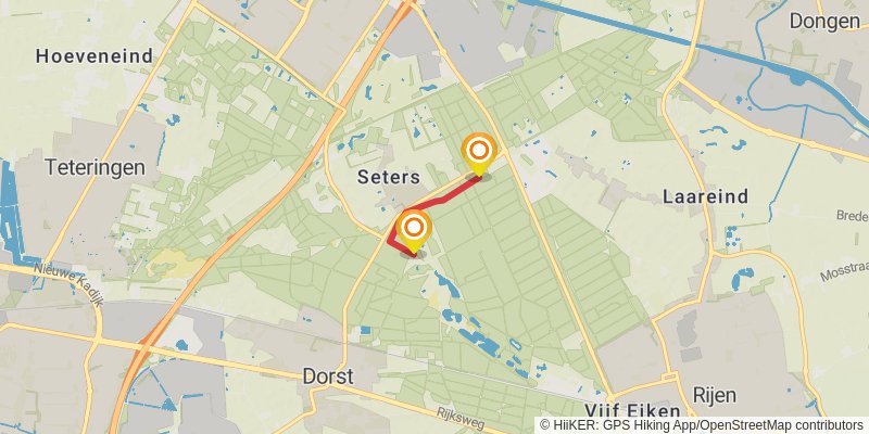 Hertogenpad alt 1 Map