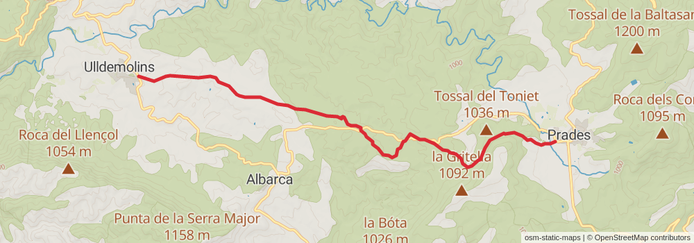 GR 65-5 - Camino de Santiago - Cataluña stage 4 Map