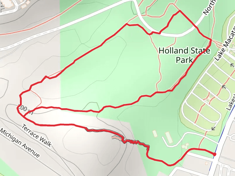 Holland State Park Loop