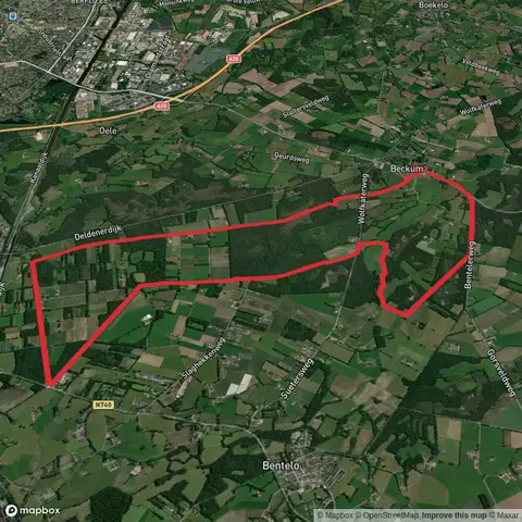 Oeler Weg, Nijlands Weg and Benteler Weg Loop