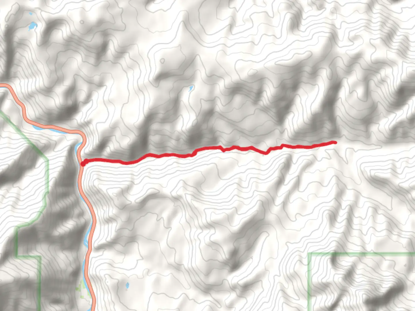 An image depicting the trail Swan Creek Road and Trail and its surrounding area.