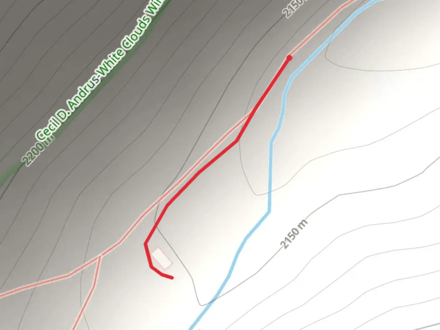 An image depicting the trail Slate Creek Hot Spring and its surrounding area.