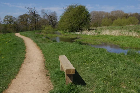 An image depicting the trail Swift Valley Country Park and its surrounding area.