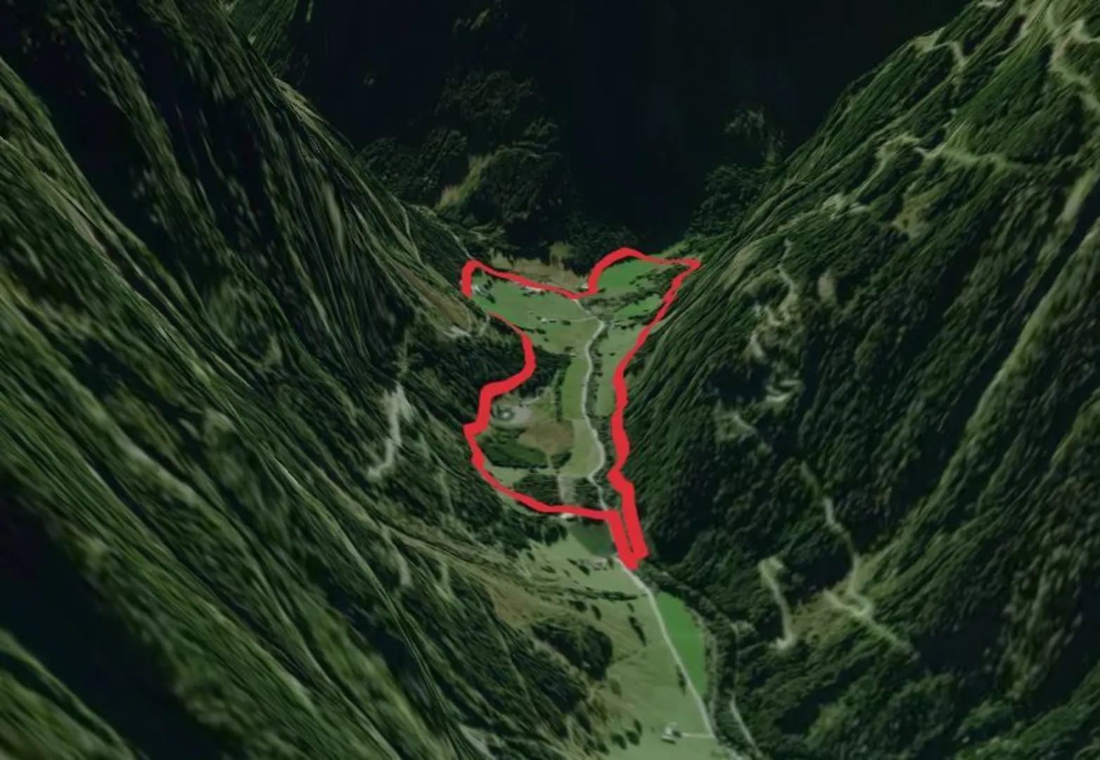 An image depicting the trail Smelting Furnace Loop Trail and its surrounding area.
