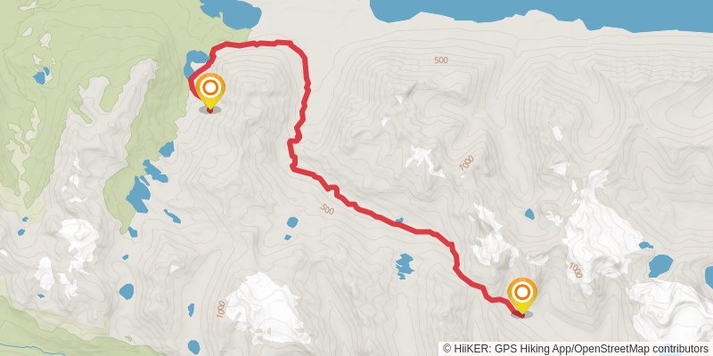 Sierra Valdivieso Circuit stage 2 Map