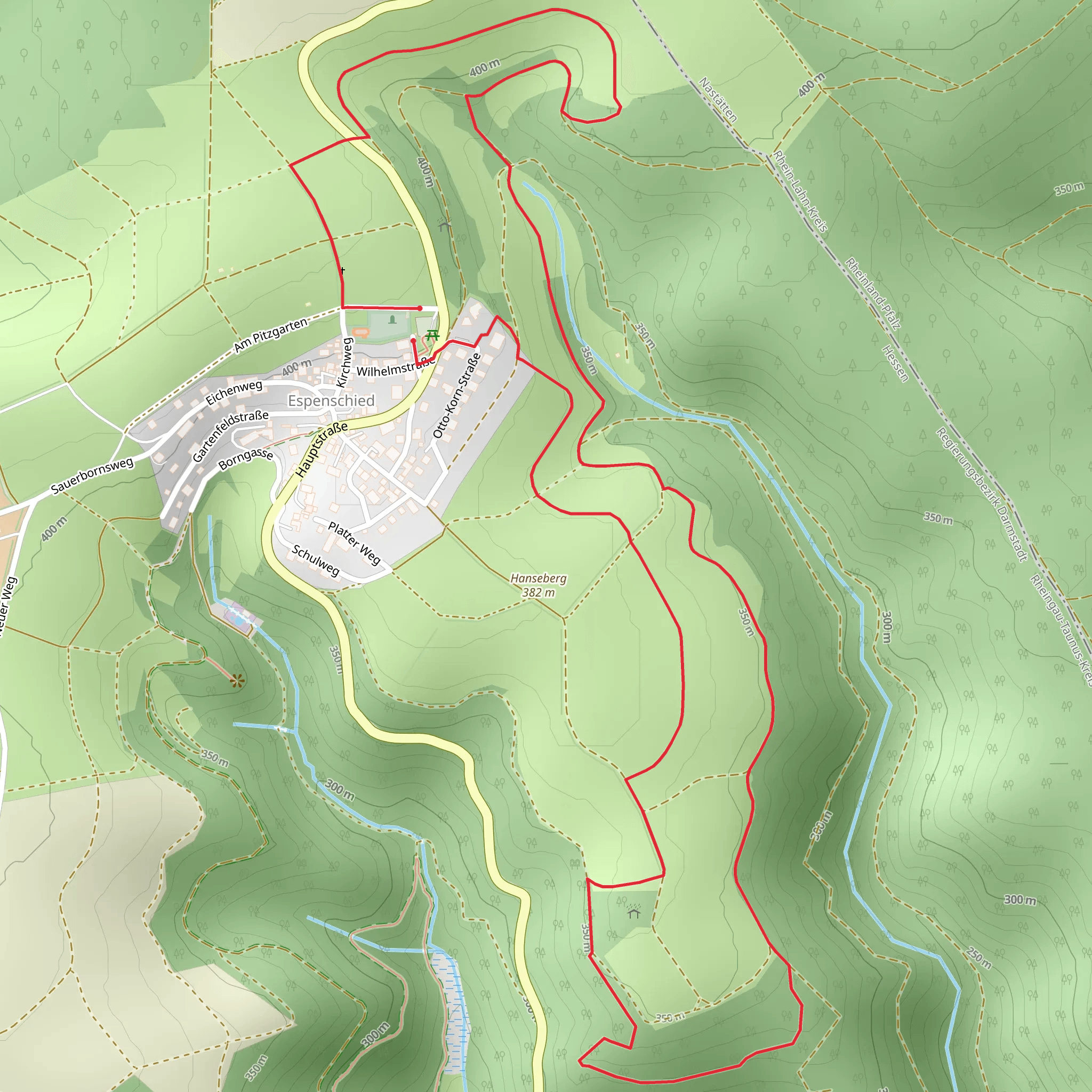 Wispertaler Kroenchen Loop mobile static map