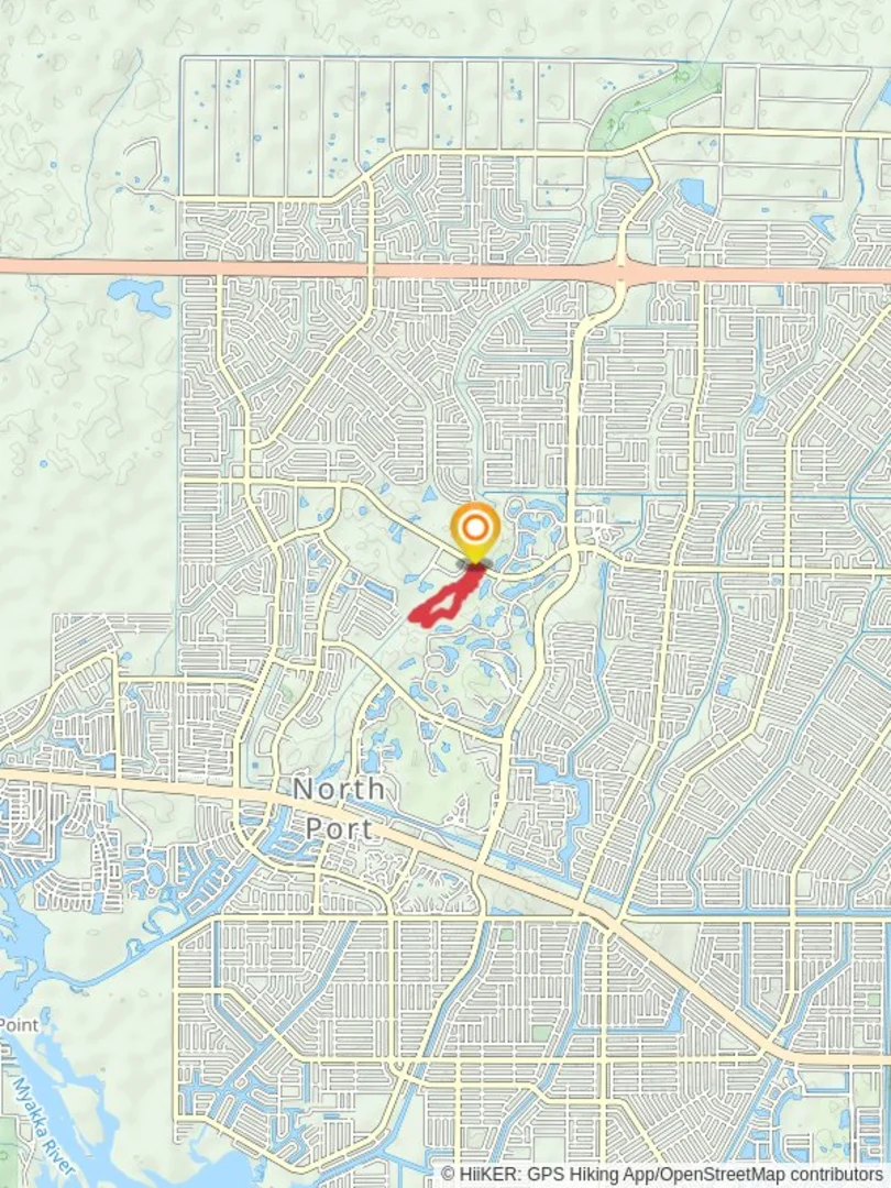 An image depicting the trail Big Slough Loop and its surrounding area.