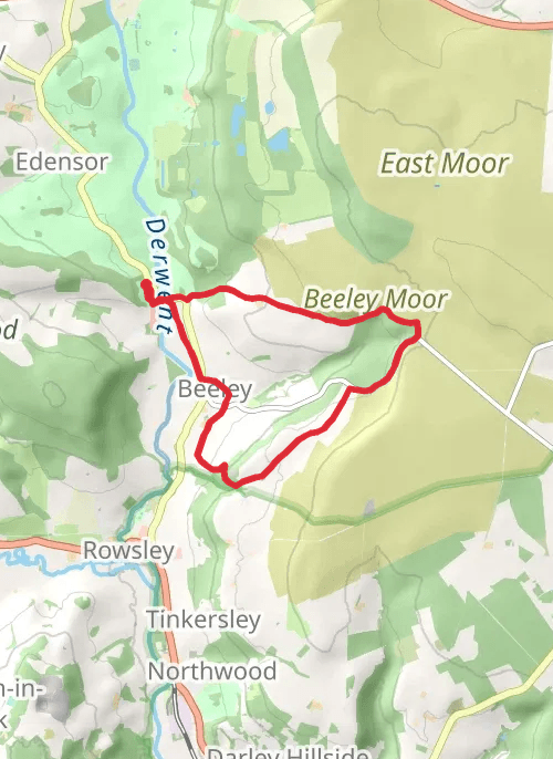 beeley loop mobile static map