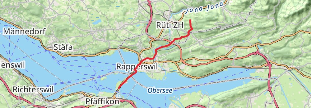 Camino Konstanz-Geneva stage 4 Map