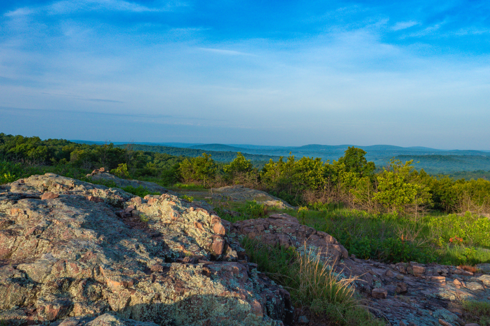 An image depicting the trail Hughes Mountain and its surrounding area.
