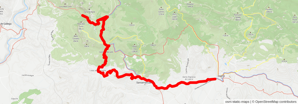 GR 1 Sender Historic stage 38 Map