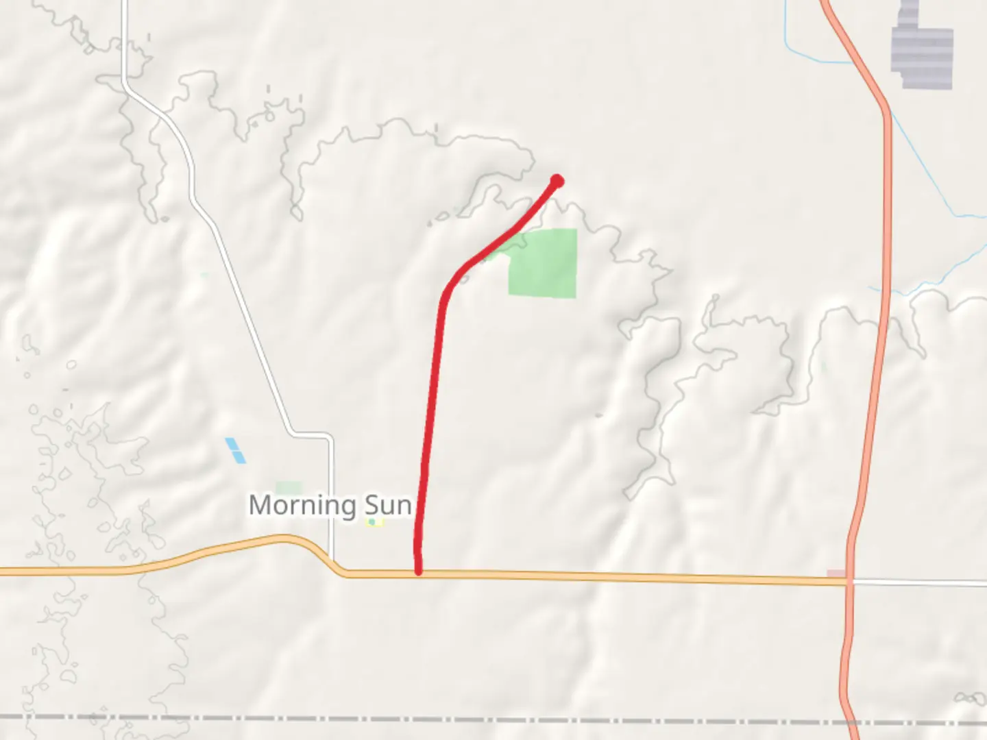An image depicting the trail Hoover Nature Trail and its surrounding area.
