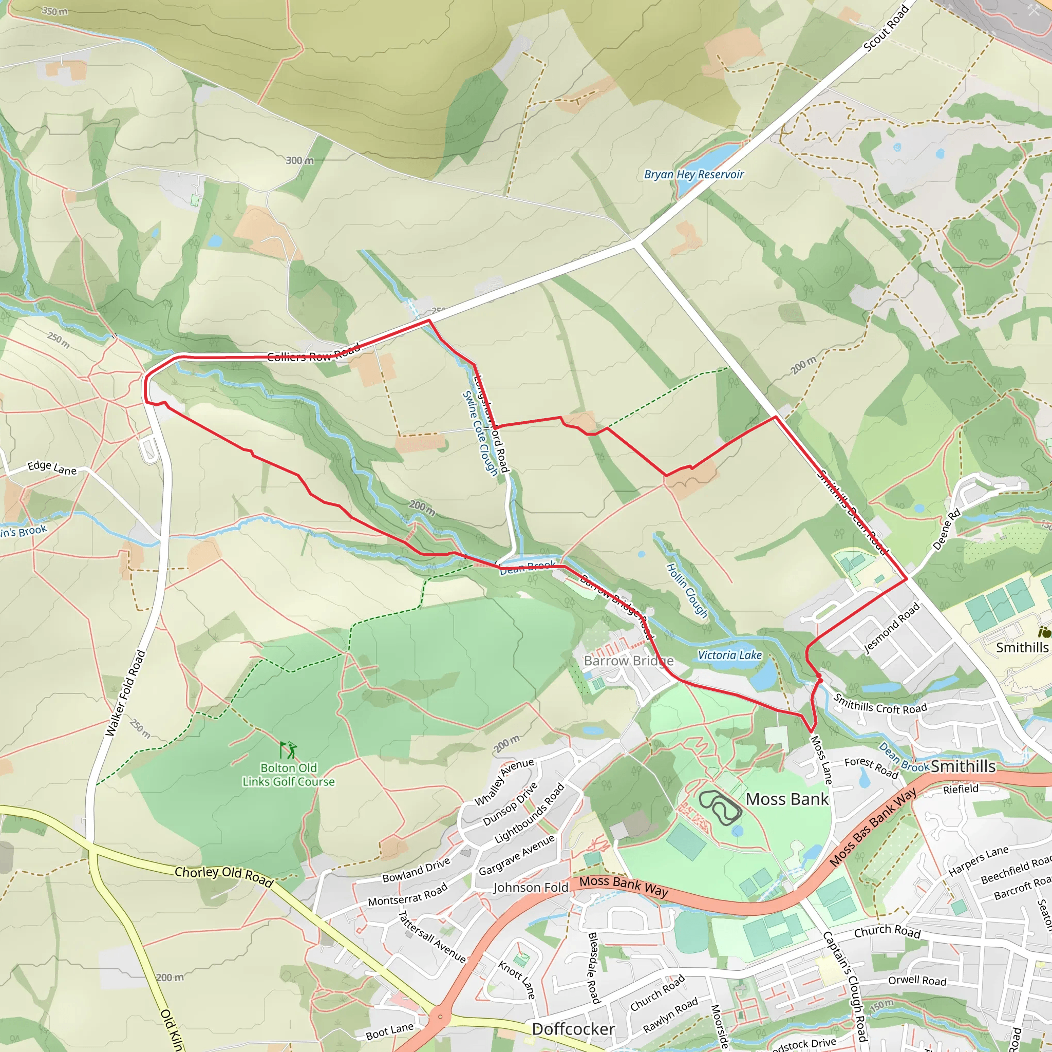 Victoria Lake and GM Ringway mobile static map