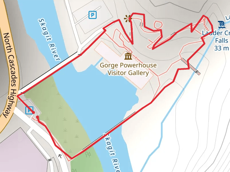 Ladder Creek Falls Trail