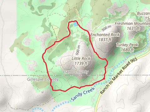 Moss Lake and Echo Canyon Trail