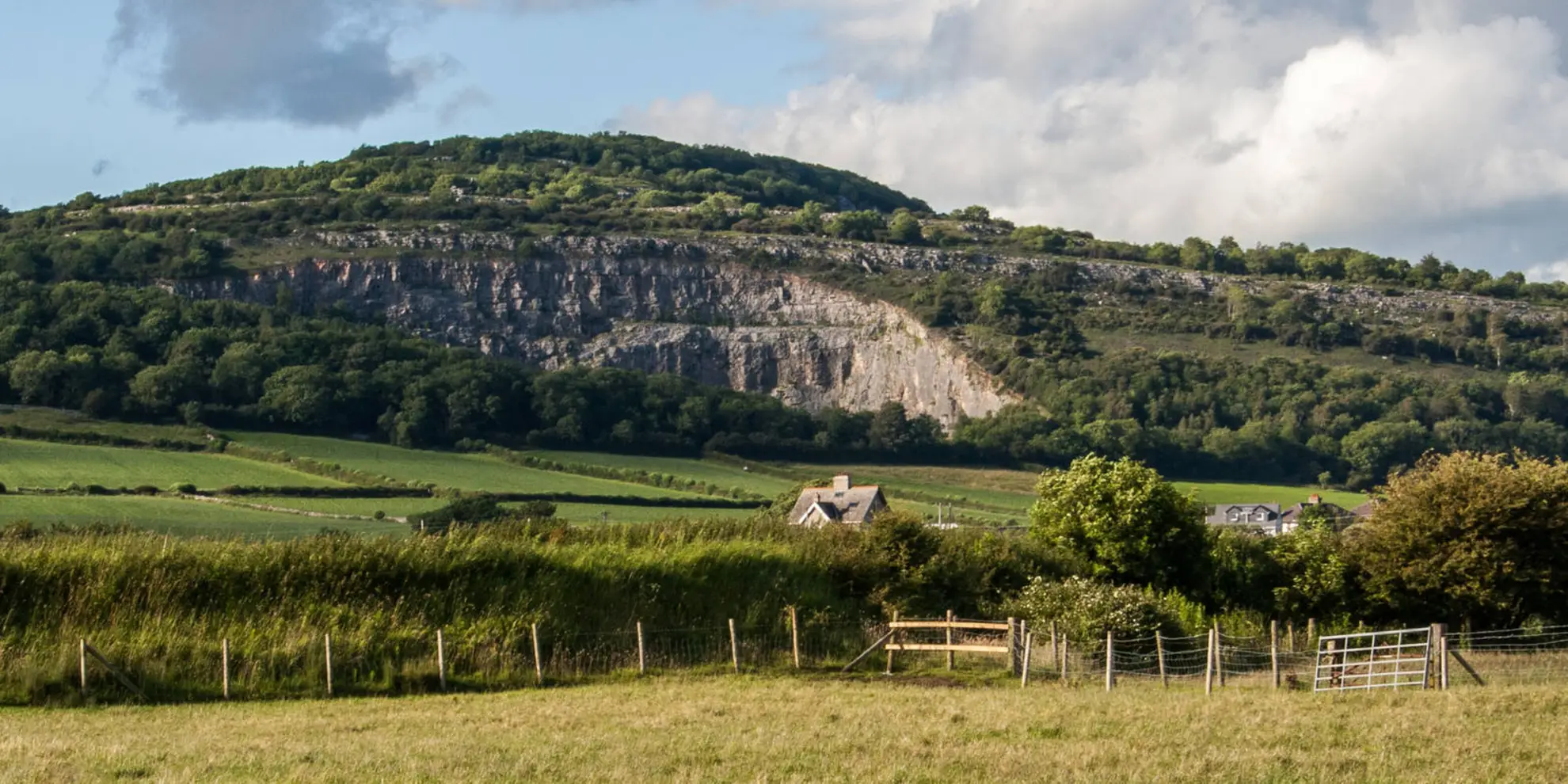 An image depicting the trail Warton Crag - Strickland Wood and Leighton Moss and its surrounding area.