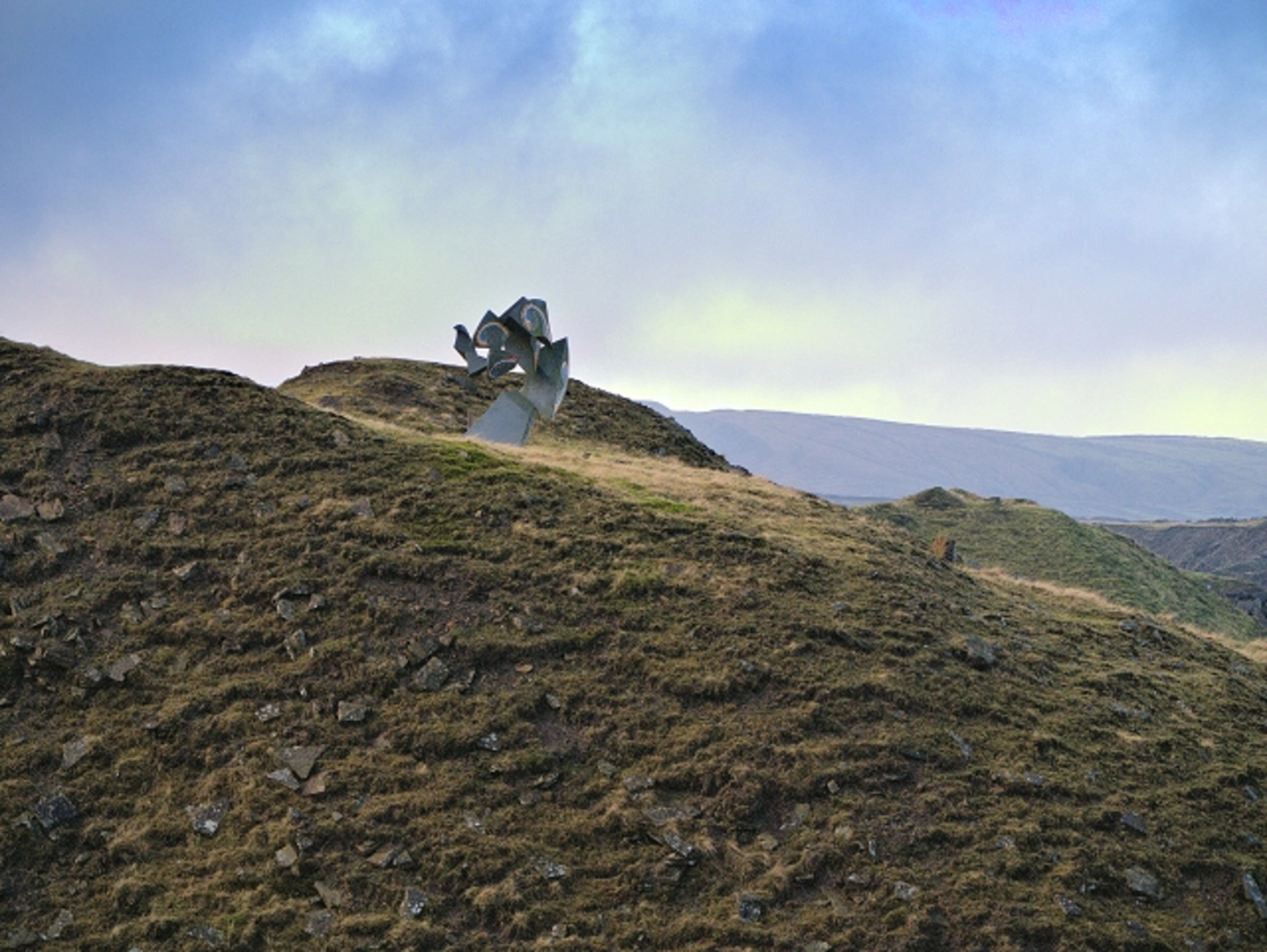 An image depicting the trail Bacup, Sharneyford and Healey Loop and its surrounding area.