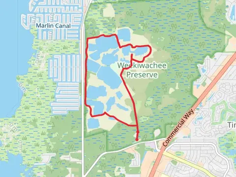 Weekiwachee Preserves Picnic Recreation Area Loop
