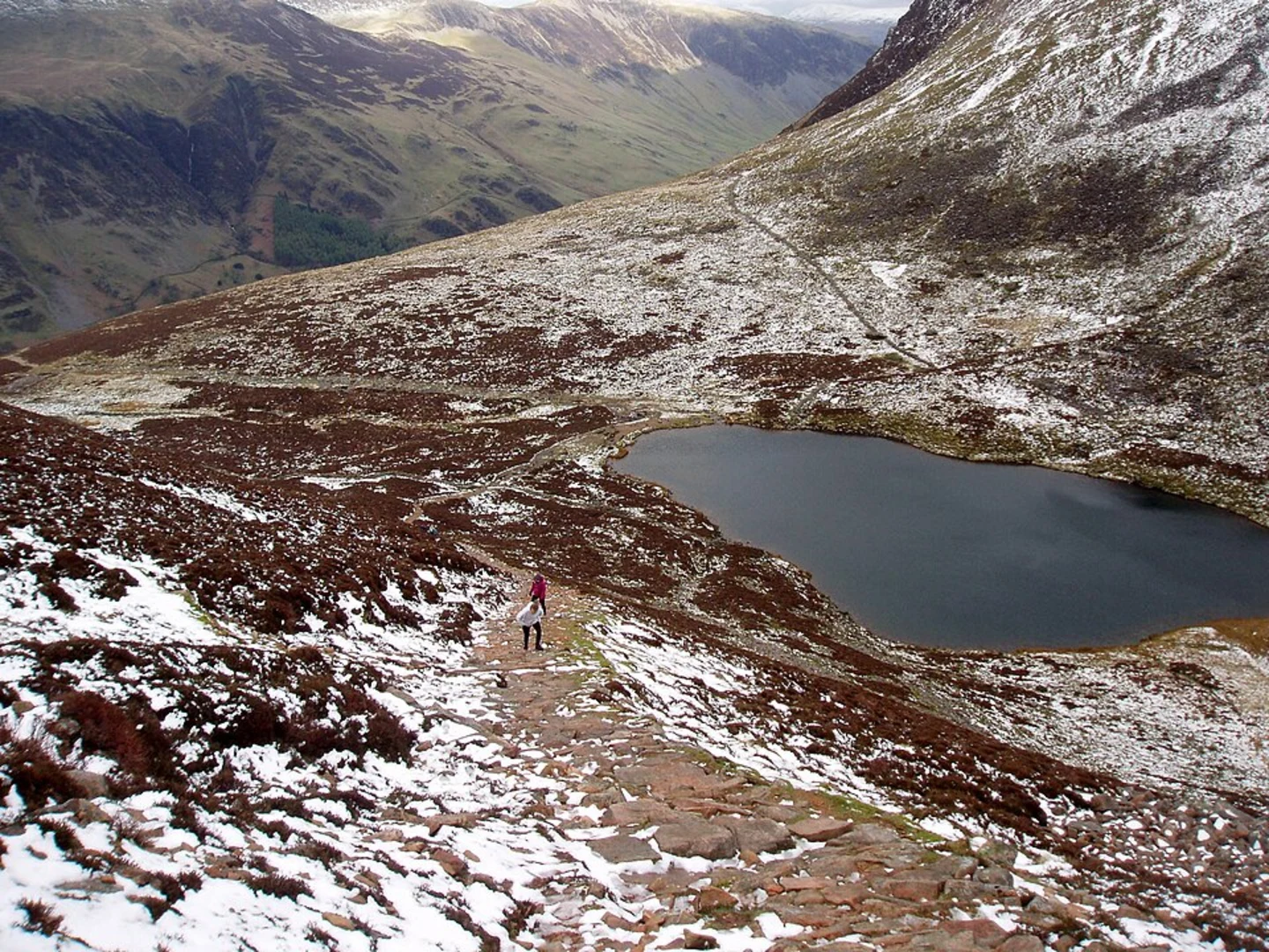 An image depicting the trail Red Pike, High Stile, High Craig and Buttermere Fell Loop and its surrounding area.