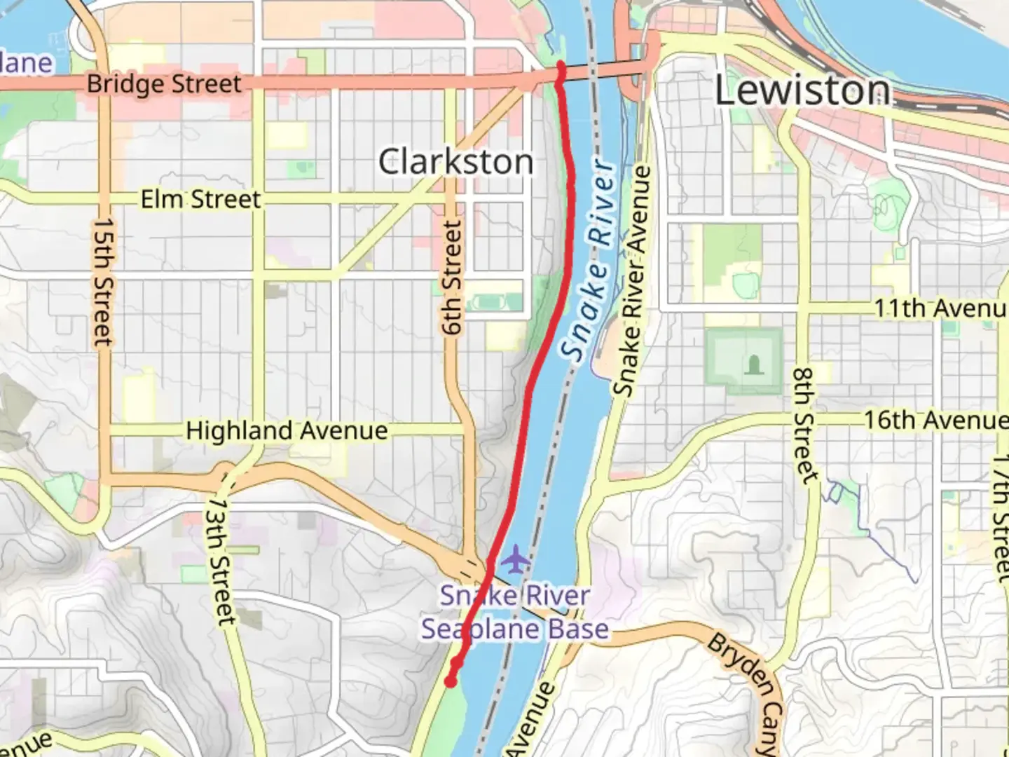 An image depicting the trail Greenbelt Trail and its surrounding area.