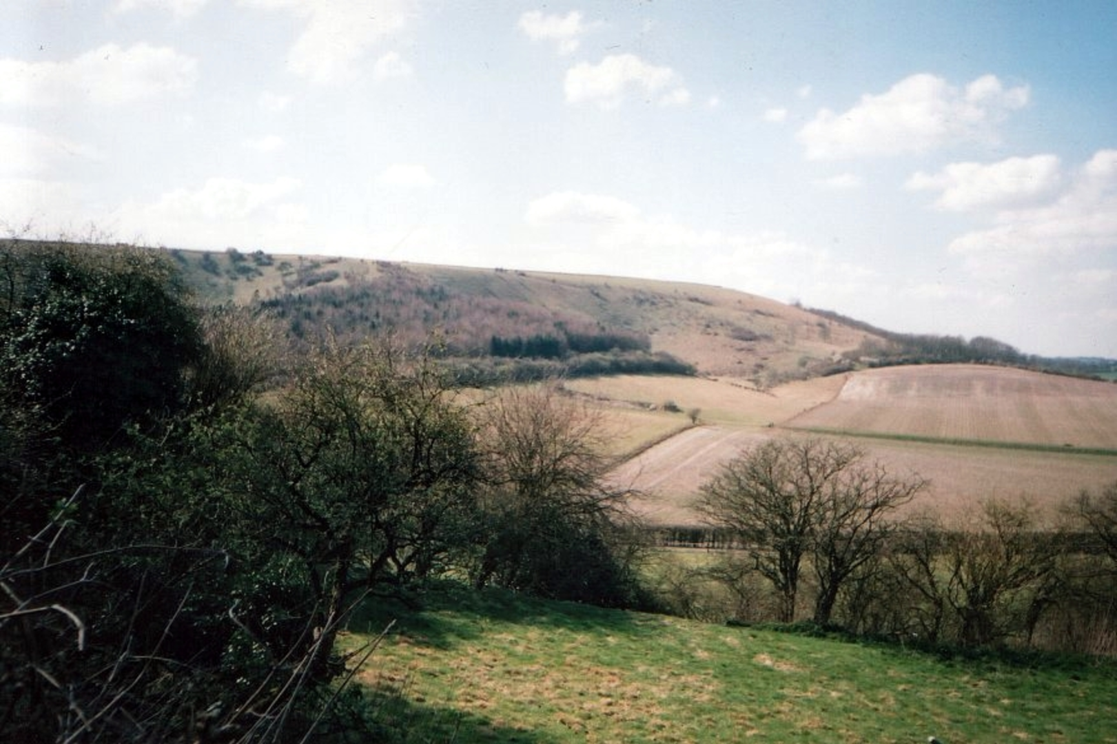 An image depicting the trail Rotten Hill and Watership Down Walk and its surrounding area.