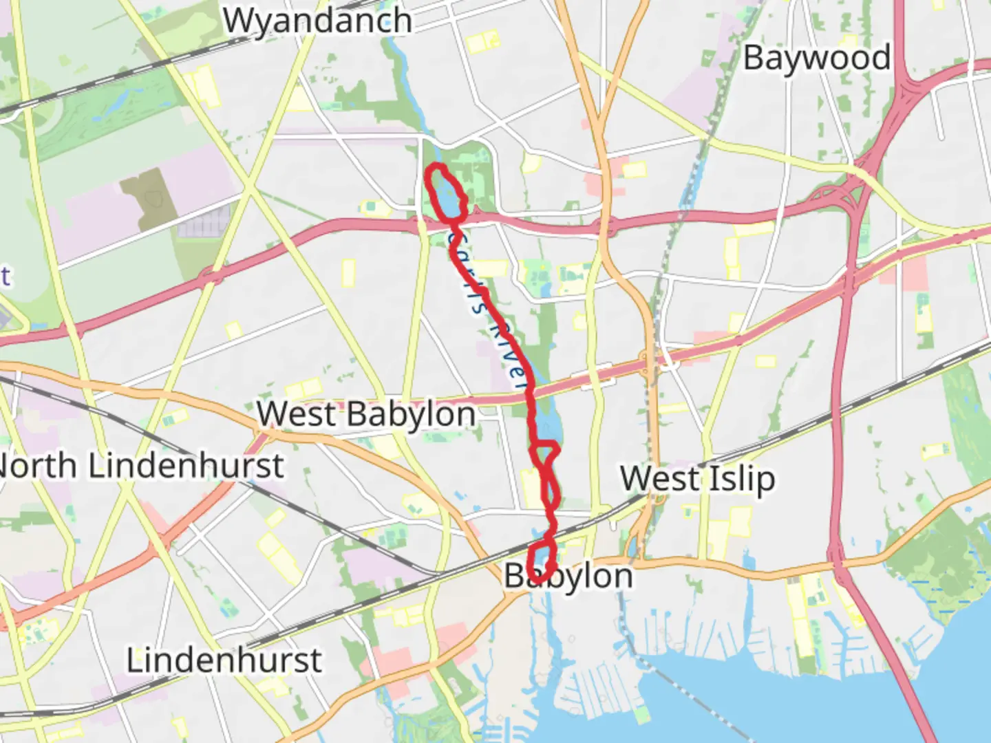 An image depicting the trail Argyle Lake, Southards Pond and Belmont Lake Walk and its surrounding area.