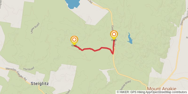 Burchell Trail alt 1 Map