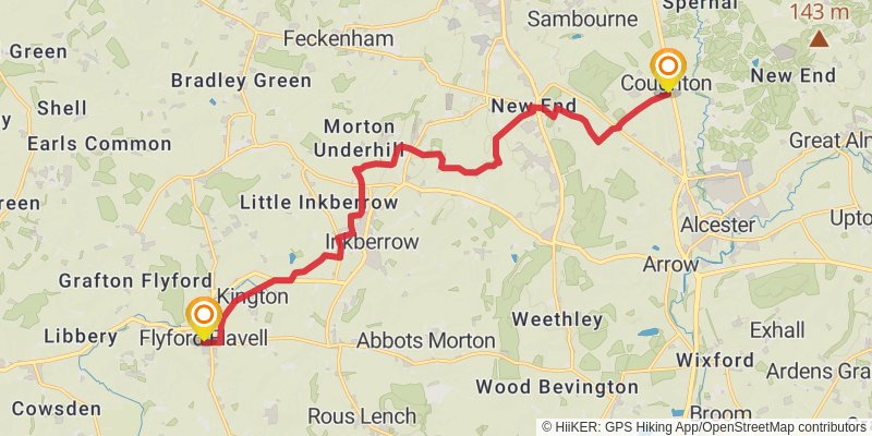 Millennium Way in Warwick stage 2 Map
