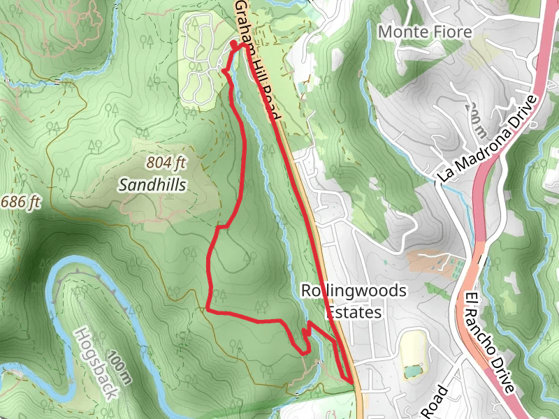 Graham Hill - Powder Mill - Pine Loop Trail