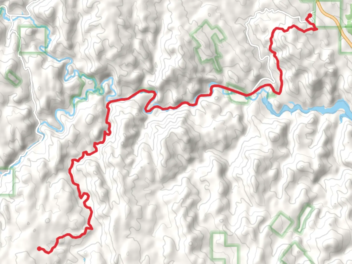 An image depicting the trail Centennial and Deerfield Trail and its surrounding area.