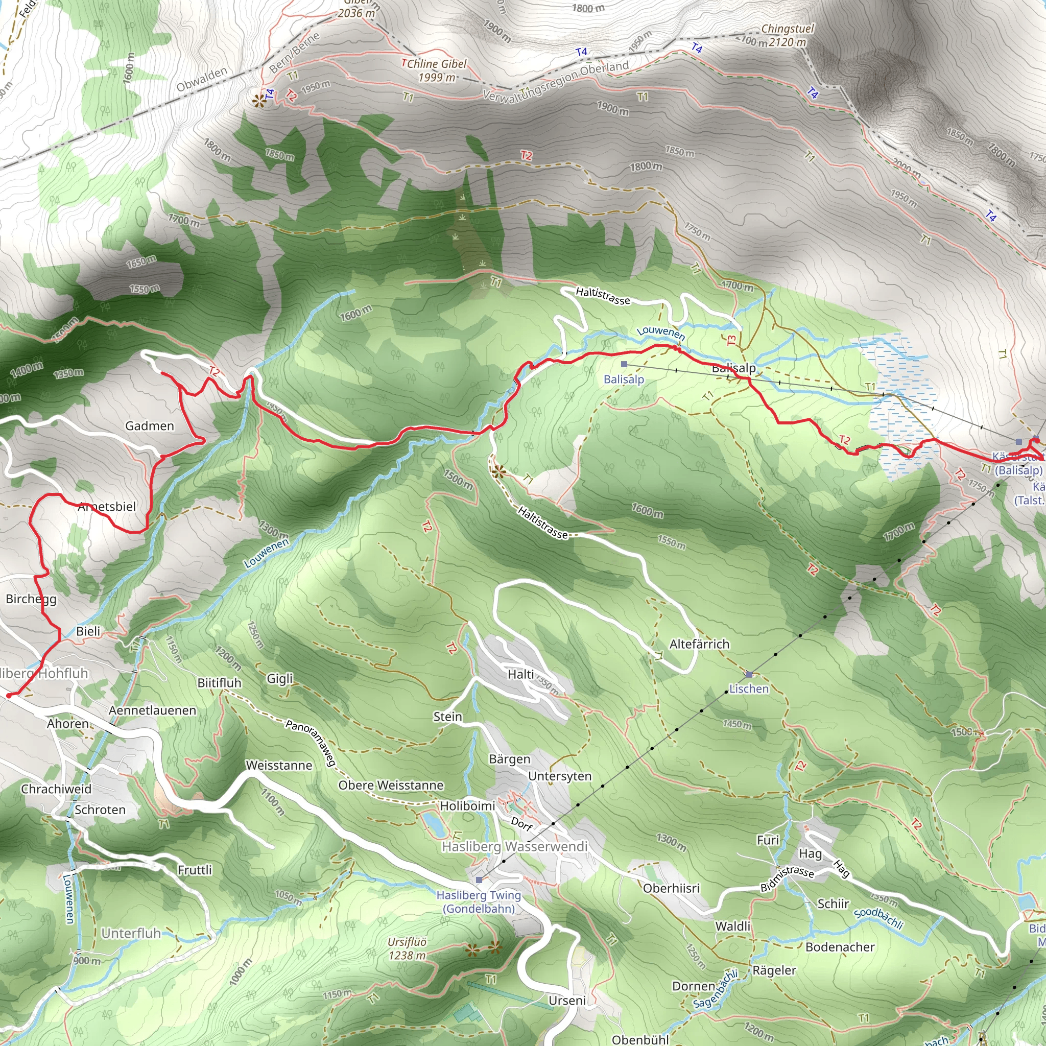 Stroipfi Trail mobile static map