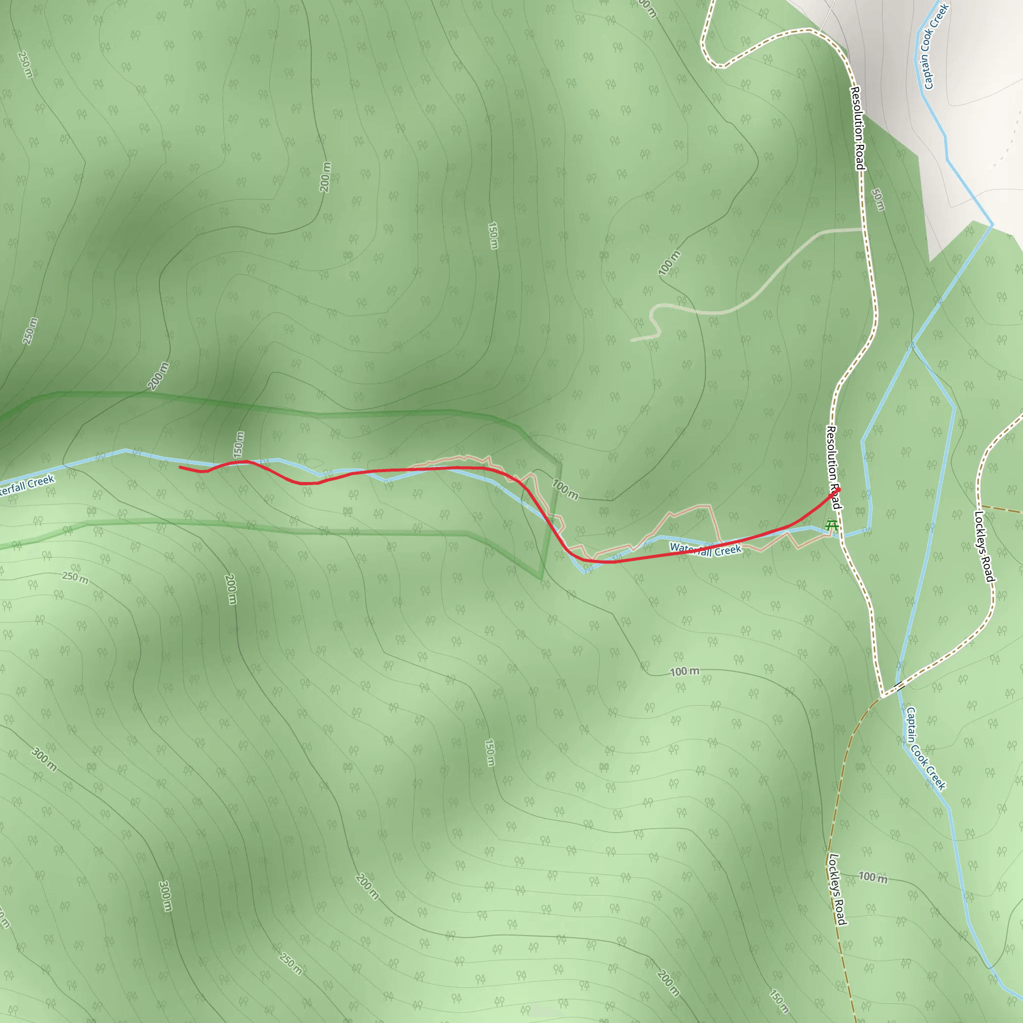 Mavista Nature Walk mobile static map
