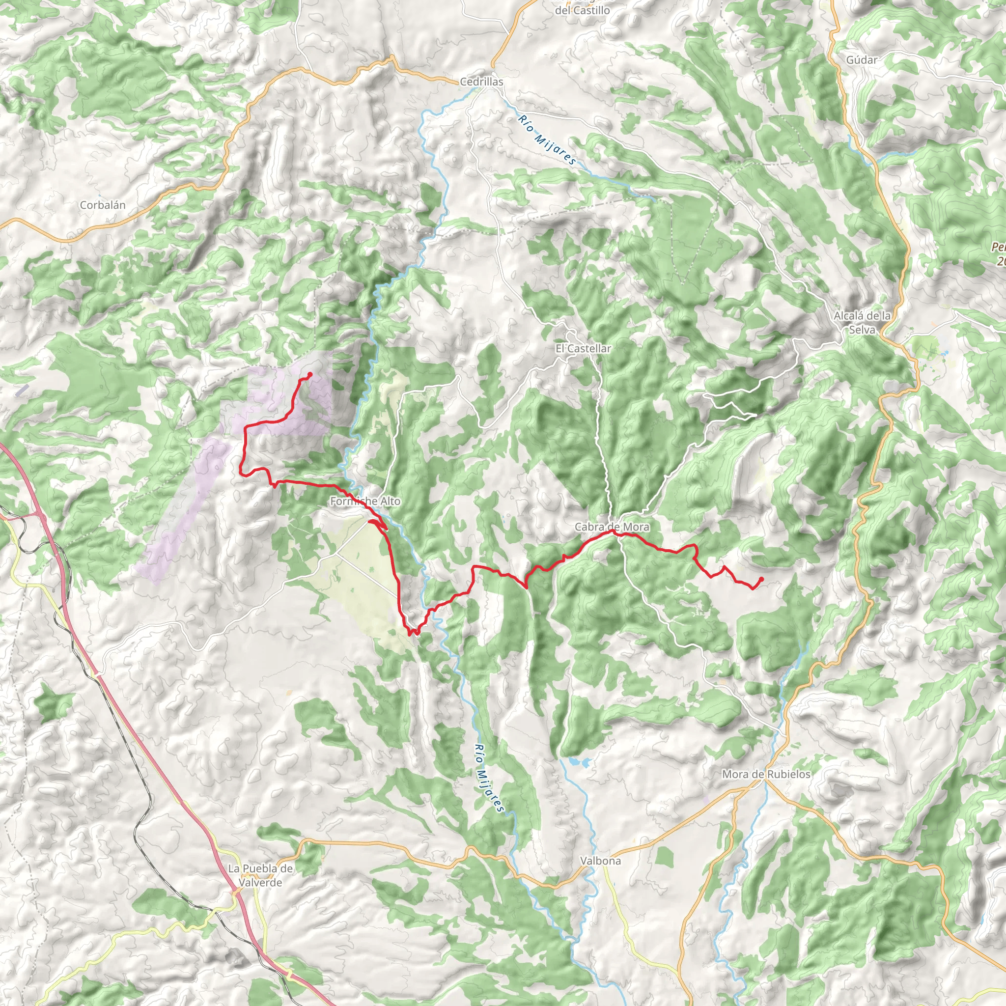 GR® 8 - The High Head PR TE 27 mobile static map