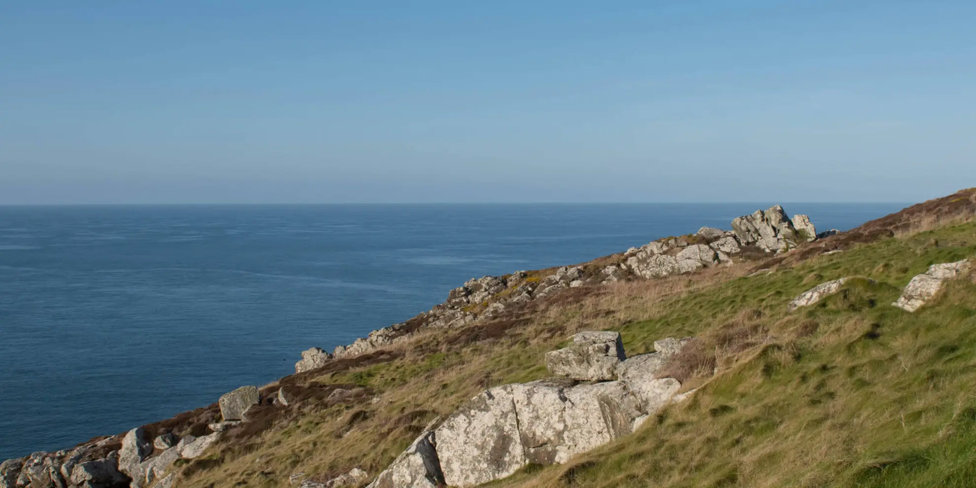 An image depicting the trail Zennor Head Walk and its surrounding area.