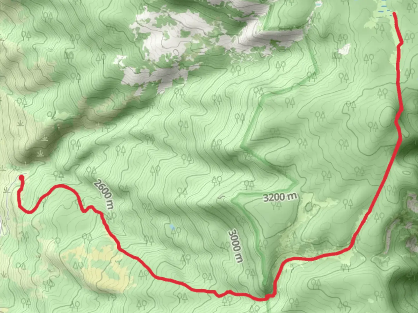 An image depicting the trail Fowler Creek Trail and its surrounding area.