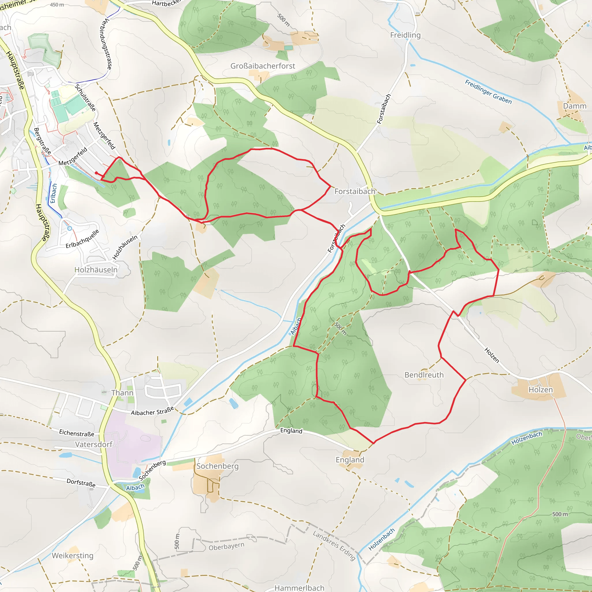 Holz-Haeuseln Loop mobile static map