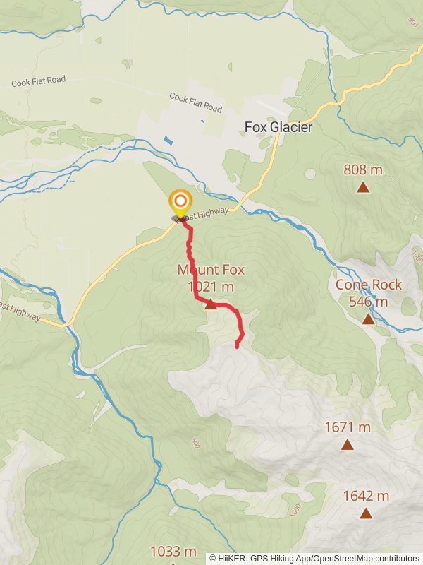 Mount Fox Route Westland New Zealand