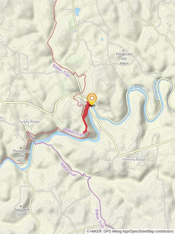 Lookout Tower from River Road