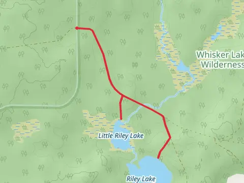 Little Riley Lake and Riley Lake