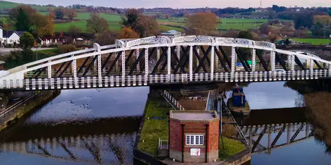 An image depicting the trail Hamps and Manifold Geotrail and its surrounding area.