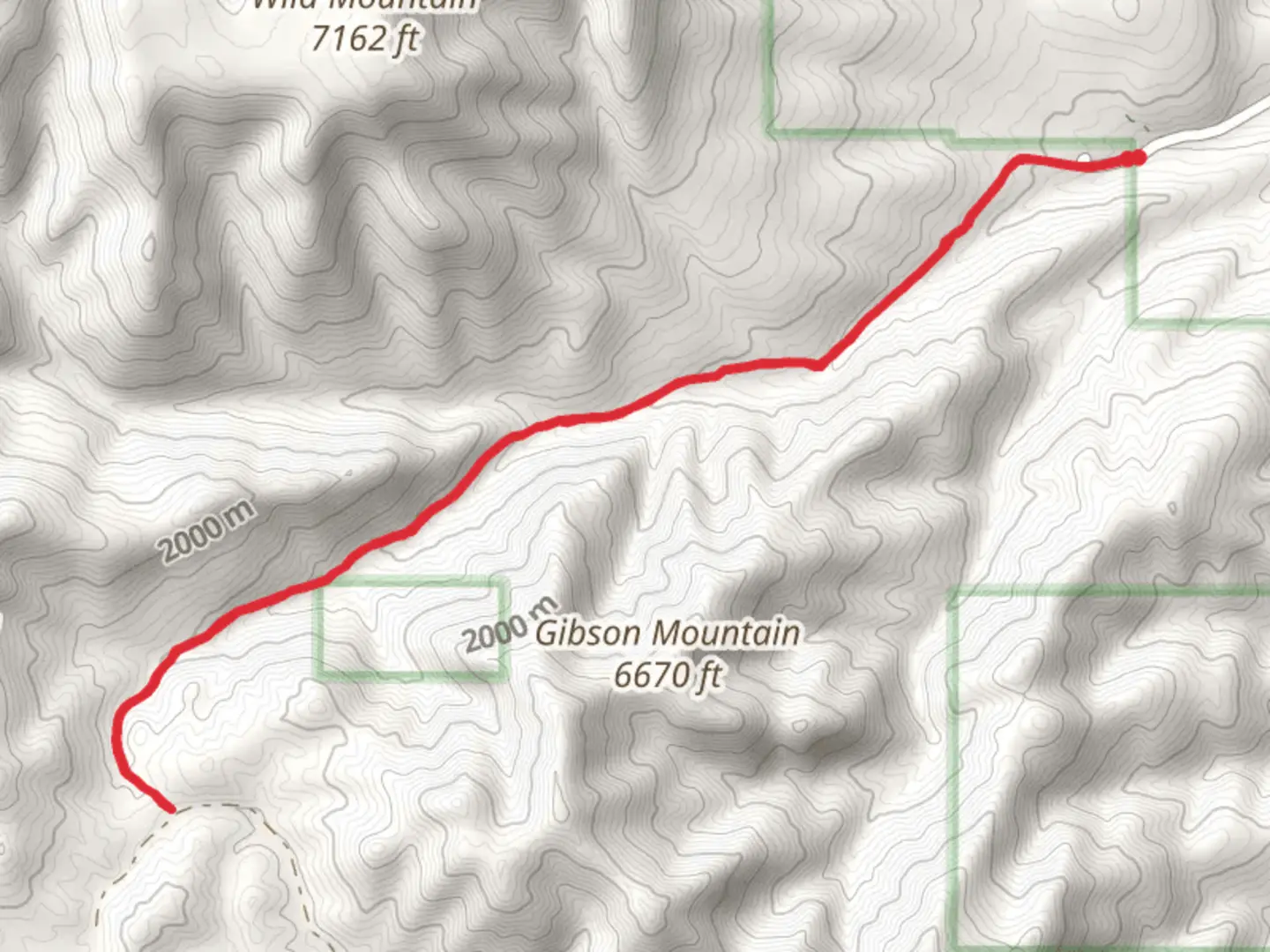 An image depicting the trail Gibson Jack Road Walk and its surrounding area.