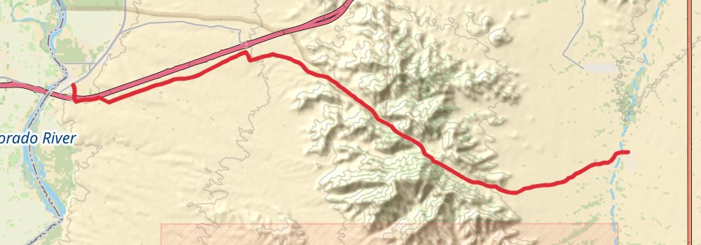 American Perimeter Trail - Southwest Primary stage 4 Map