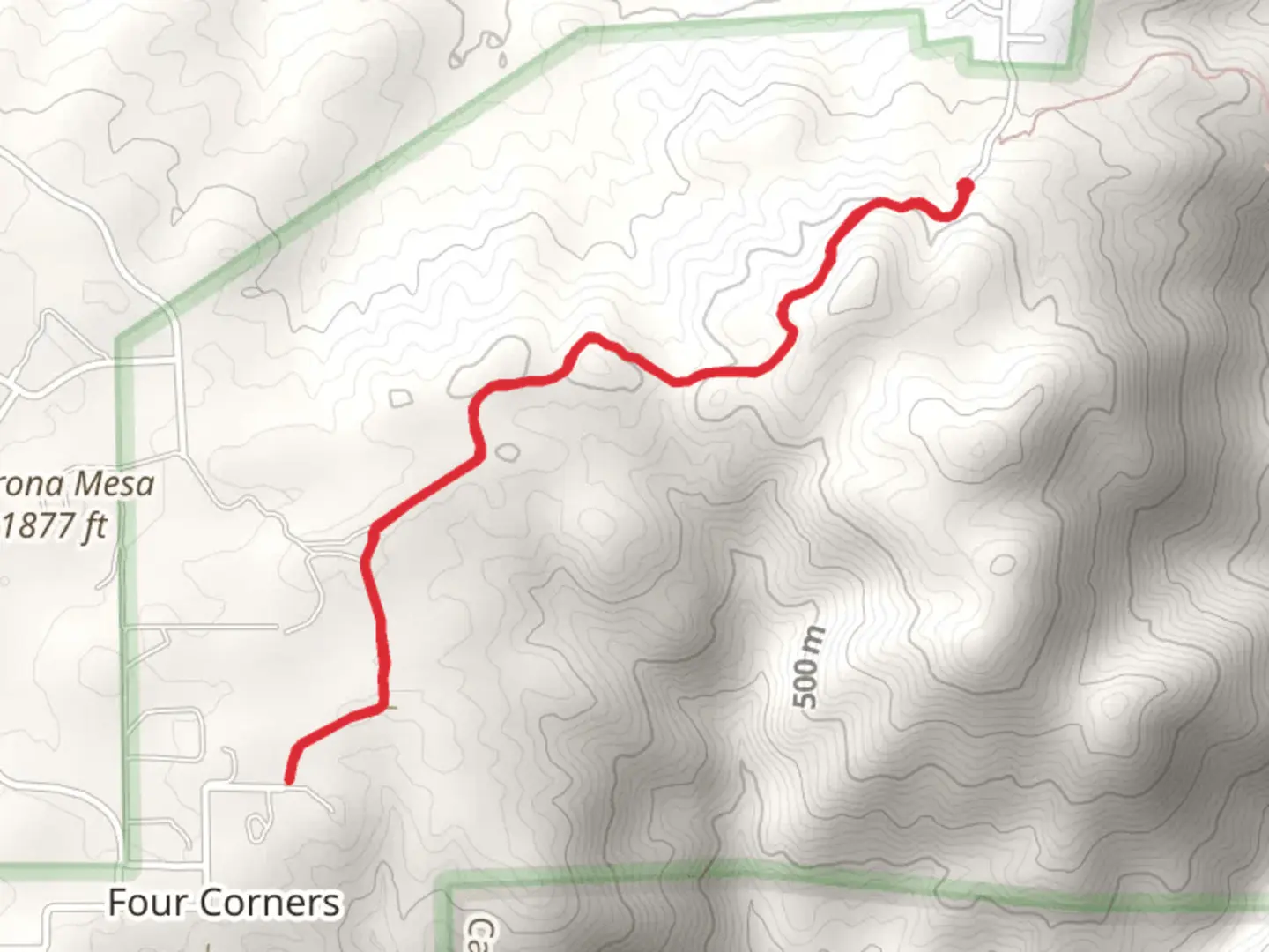 An image depicting the trail Gower Truck Trail and its surrounding area.