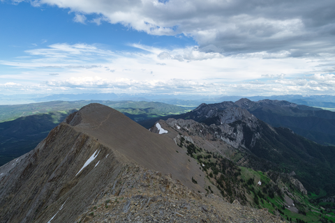 An image depicting the trail East Bridger South Trail and its surrounding area.