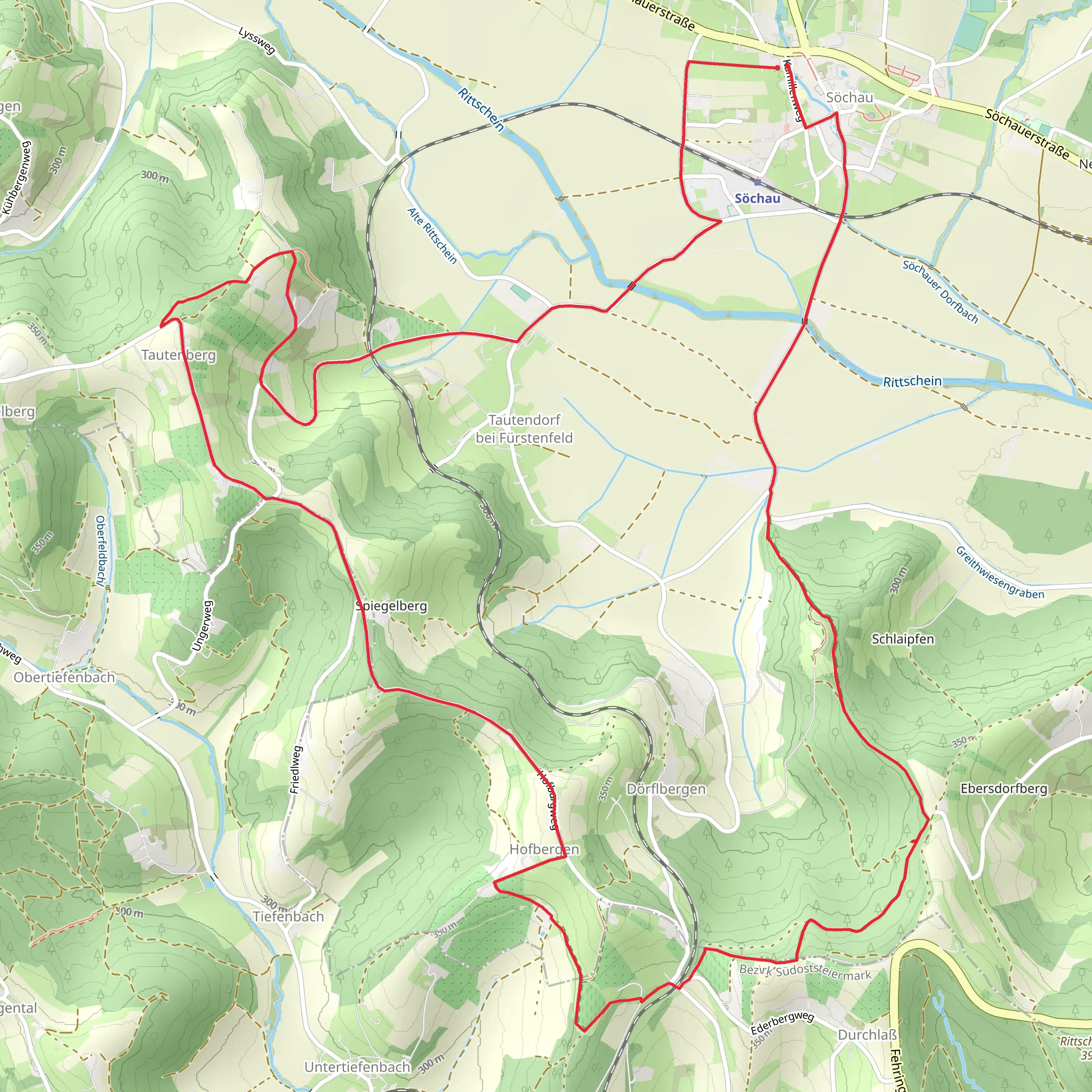 Söchau Panoramic Tour mobile static map