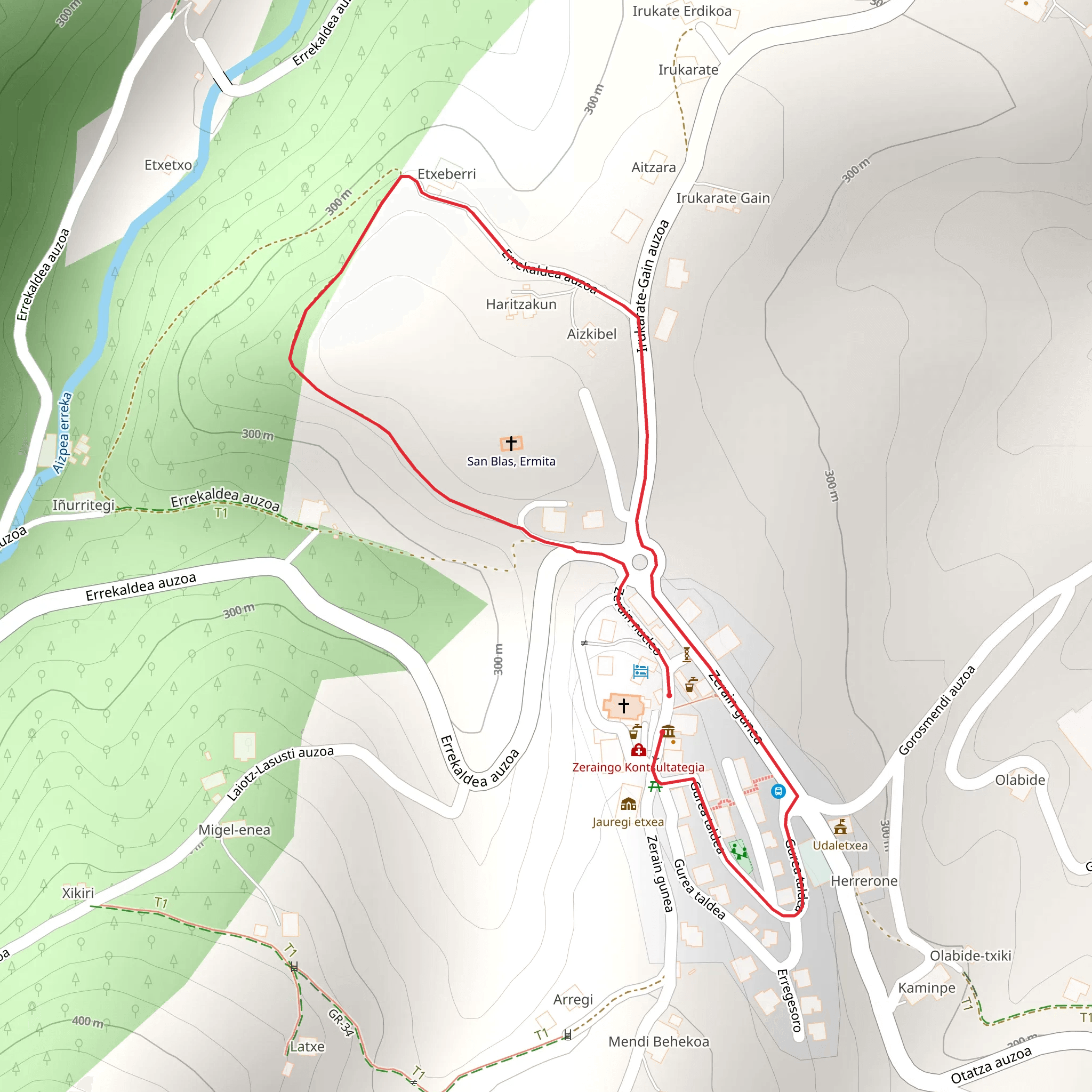 Return to Burgomendi SL GI 34 mobile static map